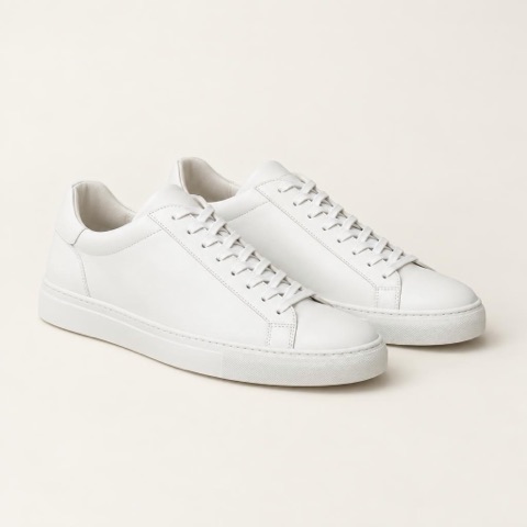 White leather trainers White leather trainers